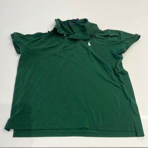 Men’s green polo, Ralph Lauren, medium polo